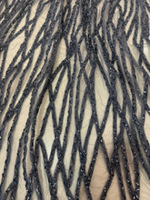 Load image into Gallery viewer, Couture Embellished Tulle Embroidery  $1200p/metre
