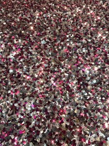 Couture Italian Sequin Stretch Embroidery.  $130p/metre