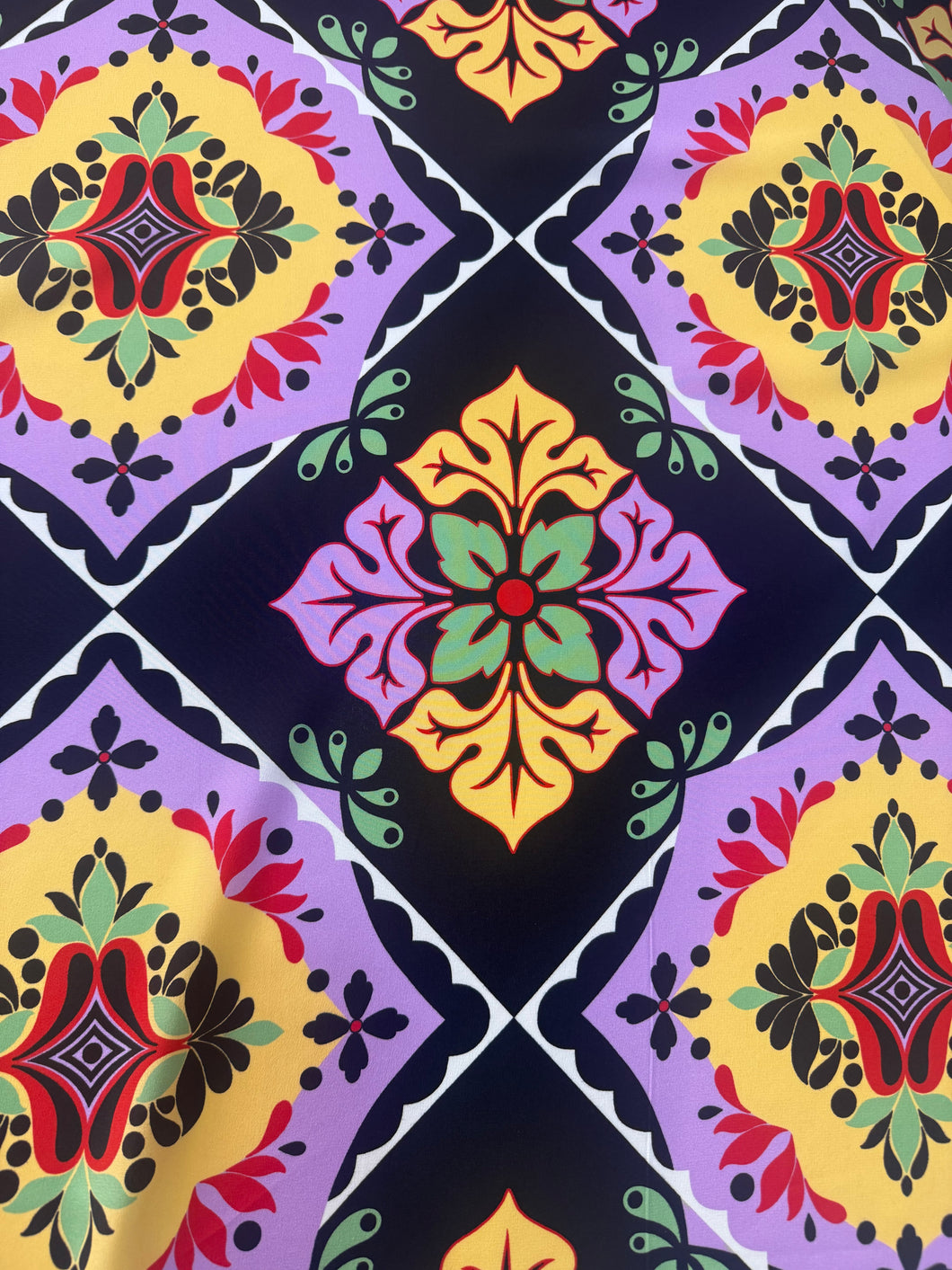 Italian Silk Crepe de Chine $190p/metre