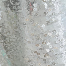 Load image into Gallery viewer, Couture Swiss Cotton Organdy Sequin Embriodery.  $1150p/metre
