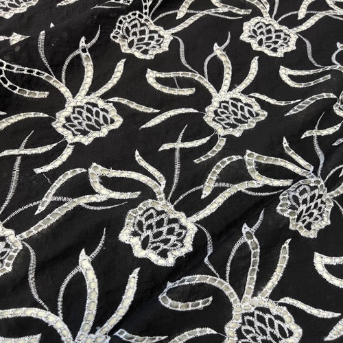 Cotton Embroidery  $35p/metre