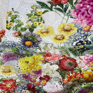 Italian Cotton Embroidery  $120p/metre