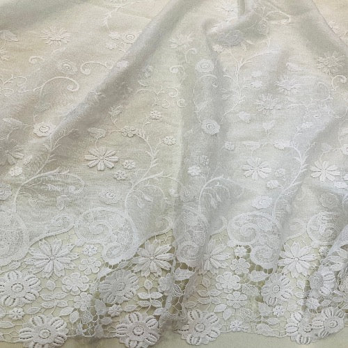 Italian Linen Embroidery  $650p/metre